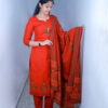 tabu cotton 3 piece suit set with printed dupatta tabu cotton 3 piece suit set with printed dupatta